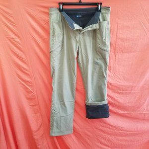 Eddie Bauer Women’s  Size 12 Fleece Lined Pants